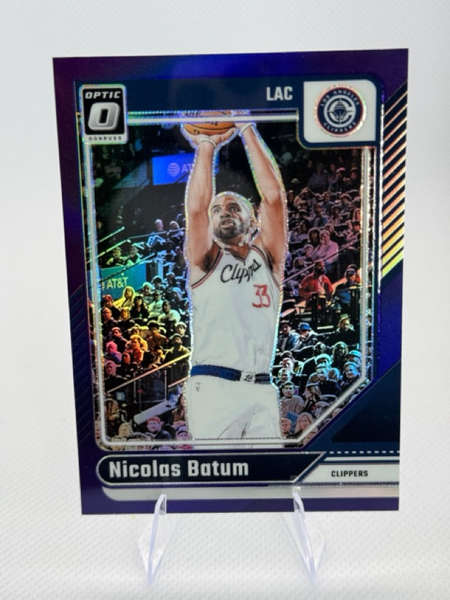 2024 Optic Donruss Optic - Purple | Nicolas Batum