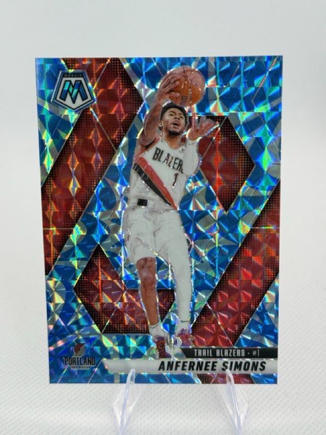 2024 Panini Mosaic - Reactive Blue Mosaic | Anfernee Simons