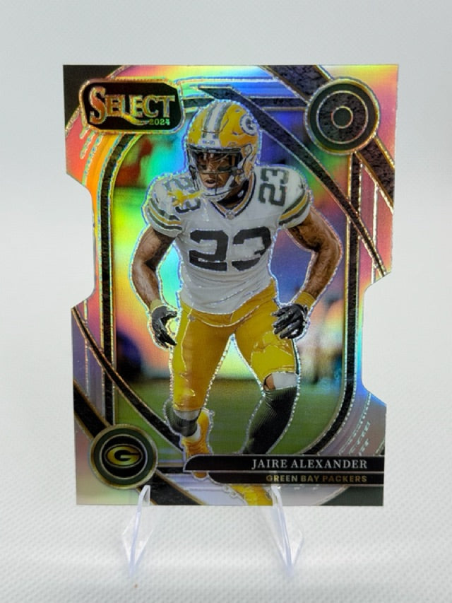 2024 Prizm Panini Select - Silver Prizm Die Cut | Jaire Alexander