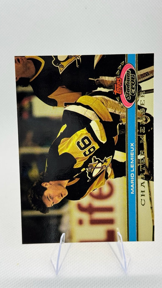 1991 1991 Stadium Club Charter Member | Mario Lemieux
