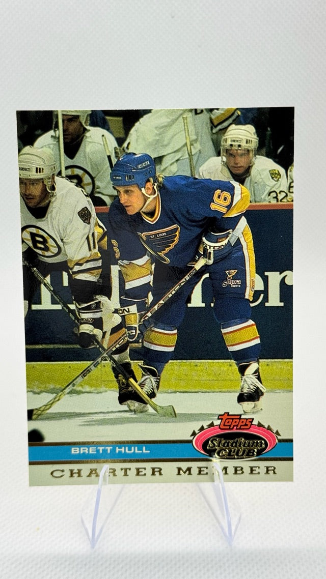 1991 1991 Stadium Club Charter Member | Brett Hull