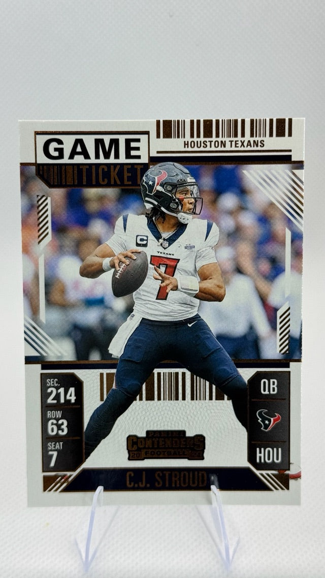 2024 Panini Contenders - Game Ticket Bronze | C.J. Stroud