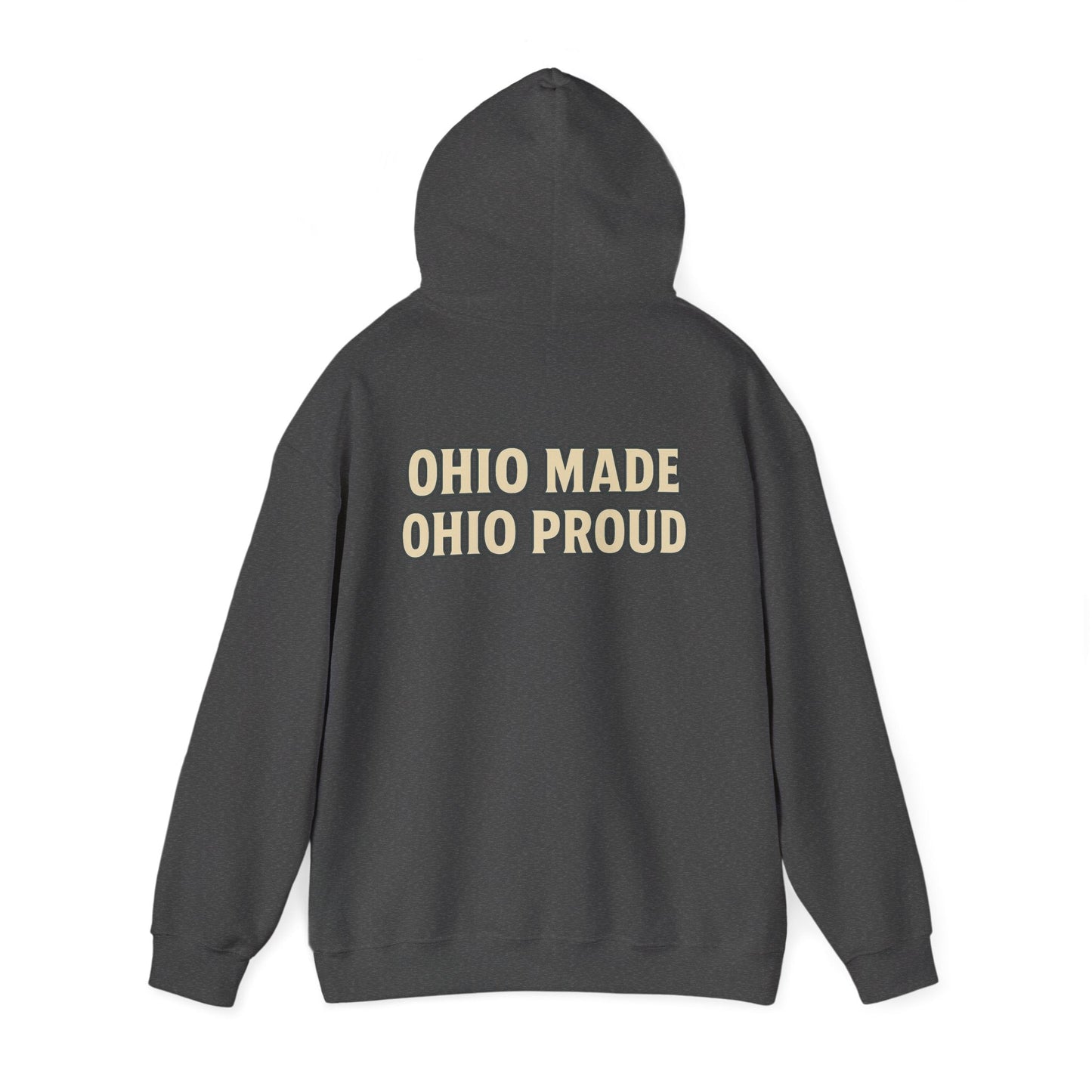 Ohio Made Ohio Proud Unisex Heavy Blend™ Hooded Sweatshirt