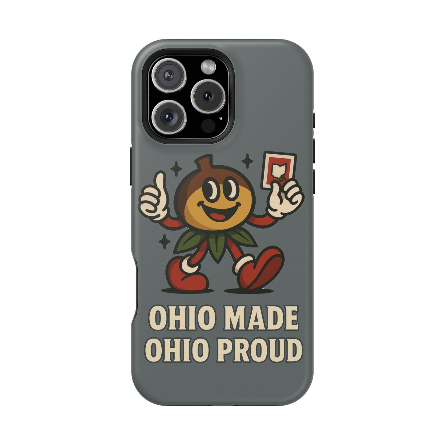Ohio Proud Impact-Resistant Phone Case