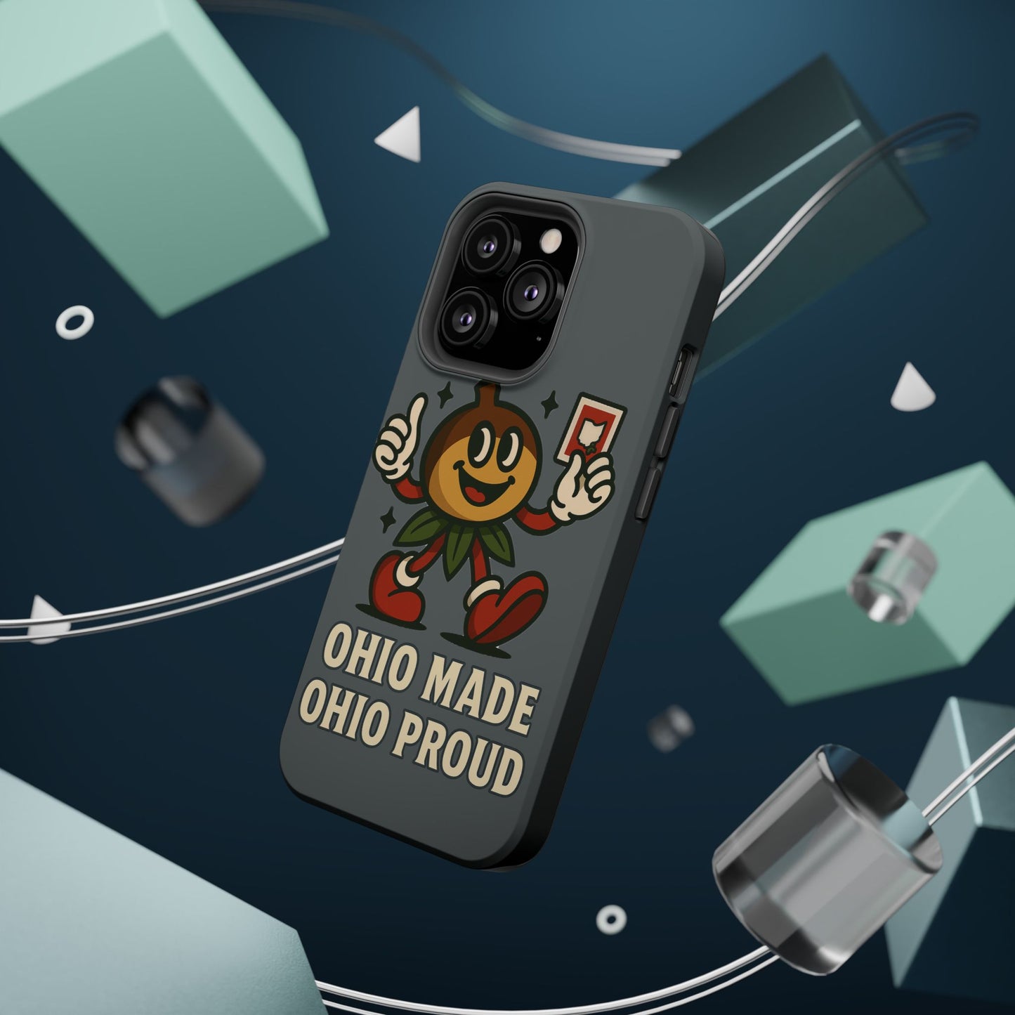 Ohio Proud Impact-Resistant Phone Case