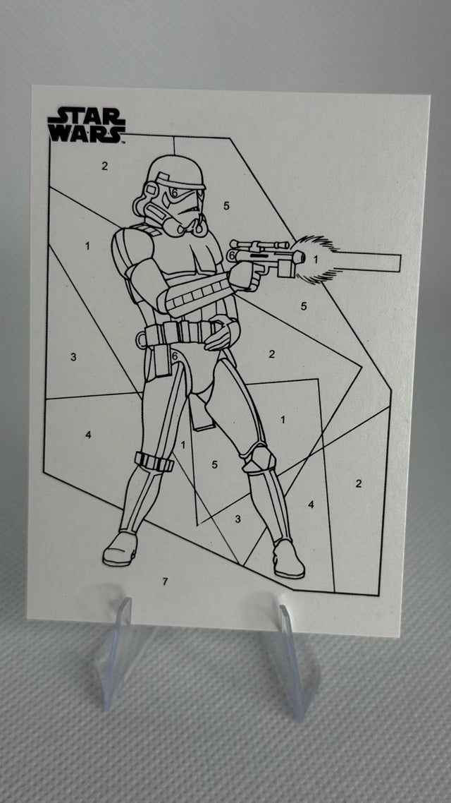 2025 Topps Chrome Star Wars - Star Wars By the Number | Stormtrooper