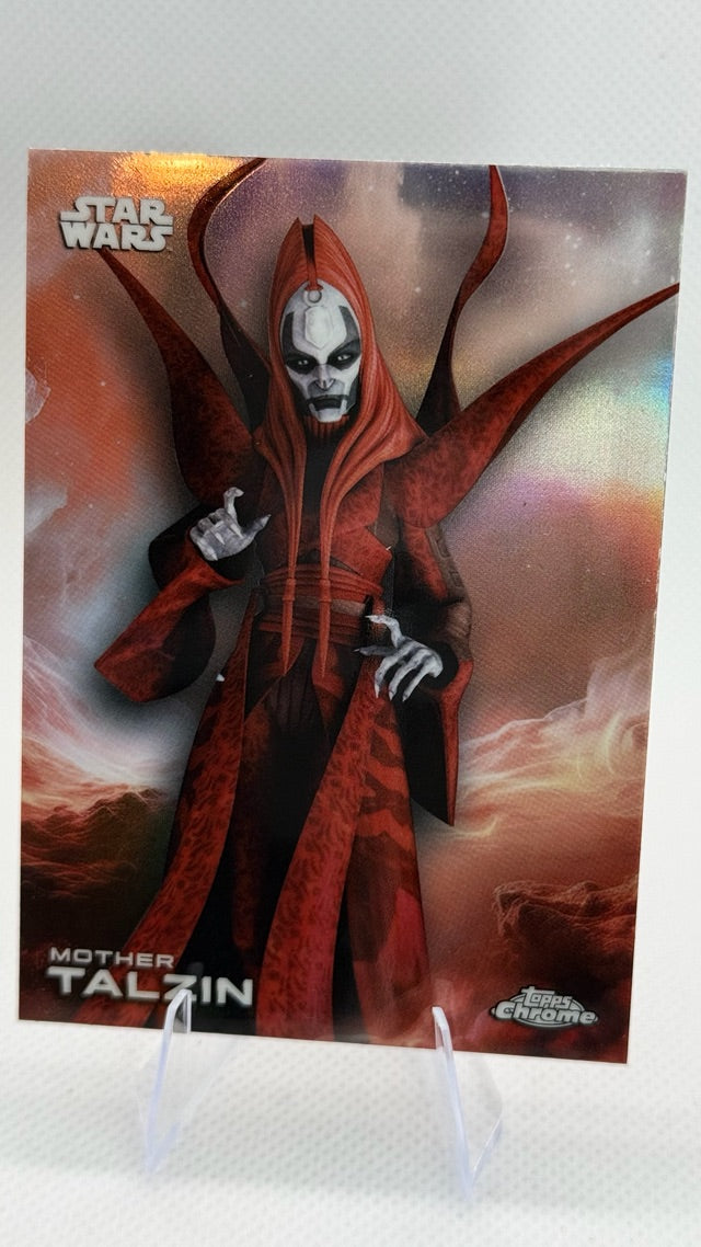 2025 Topps Chrome Star Wars - Rainbow Refractor | Mother Talzin