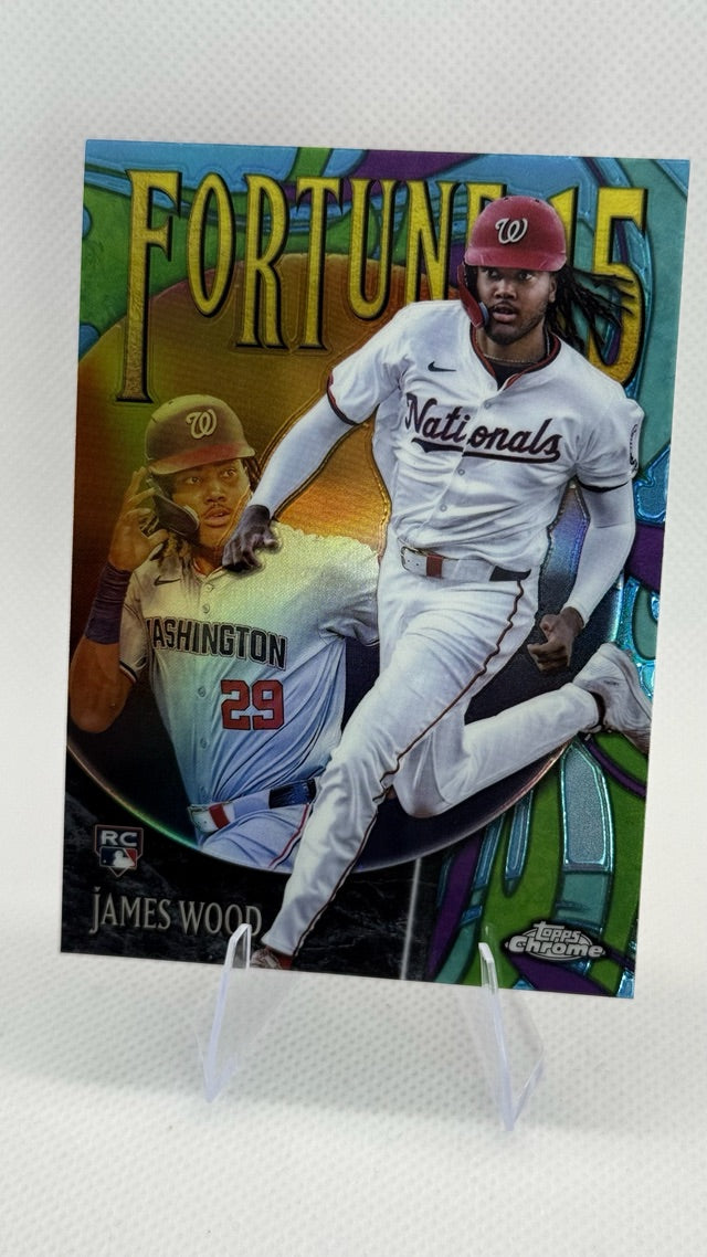 2025 Topps Chrome - Fortune 15 | James Wood