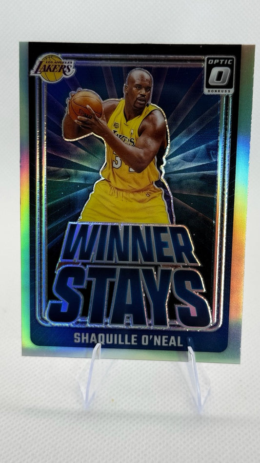 2024 Optic Donruss Optic - Winner Stays Holo | Shaquille O'Neal