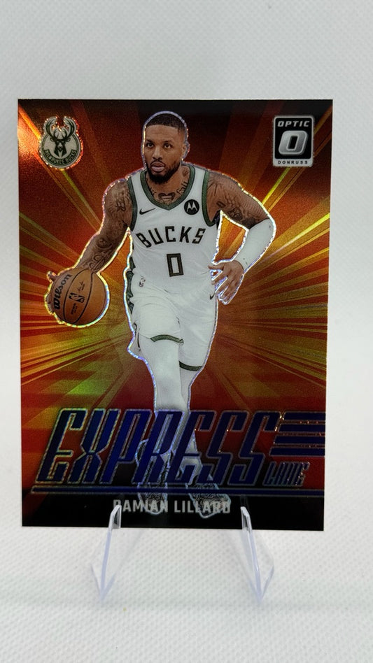 2024 Donruss Optic - Express Lane Holo | Damian Lillard