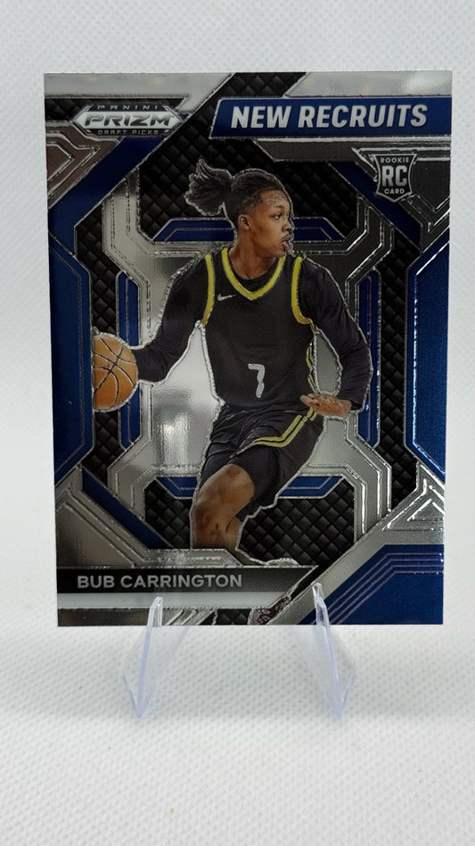 2024 Panini Prizm Draft Picks - New Recruits | Bub Carrington