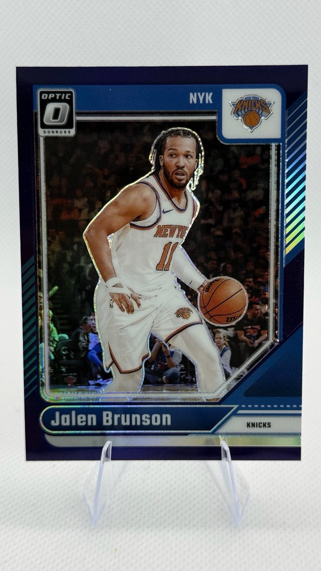 2024 Donruss Optic - Purple | Jalen Brunson