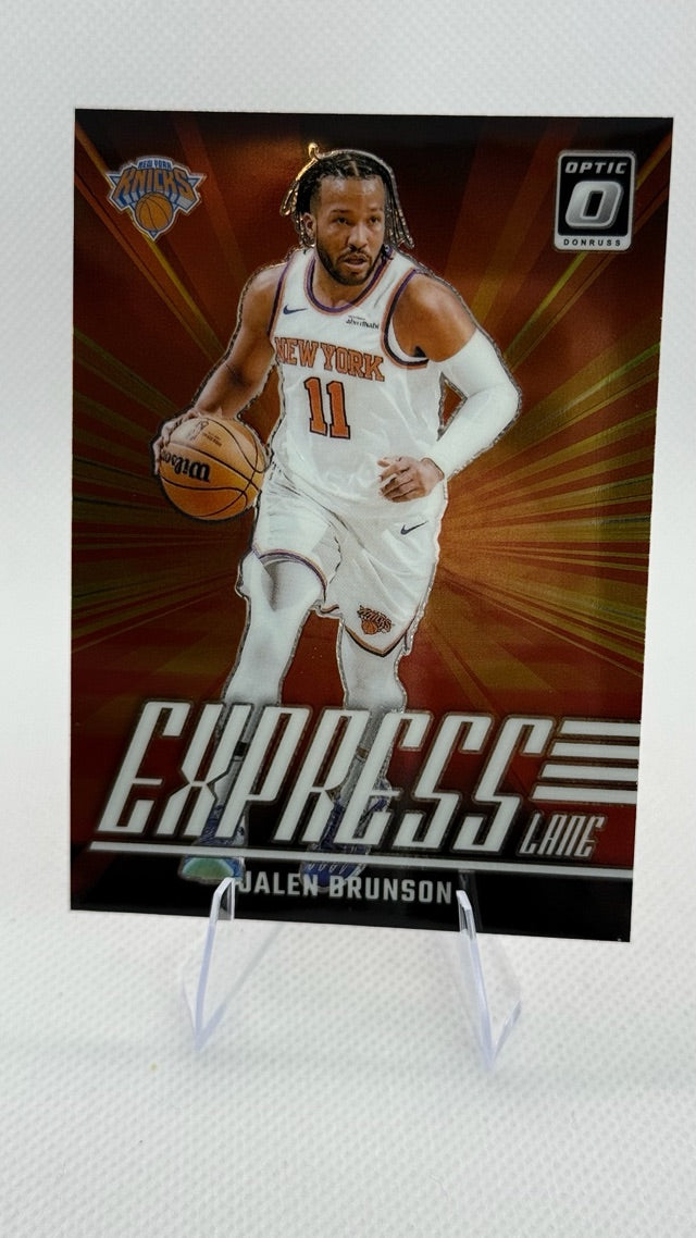 2024 Donruss Optic - Express Lane | Jalen Brunson