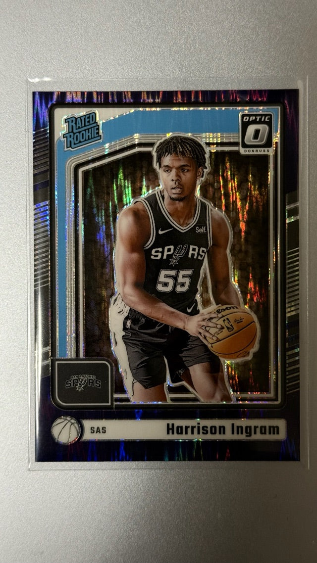 2024 Donruss Optic - Purple Shock | Harrison Ingram