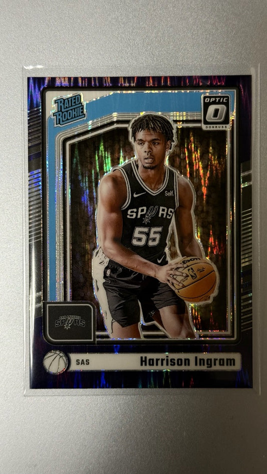 2024 Donruss Optic - Purple Shock | Harrison Ingram