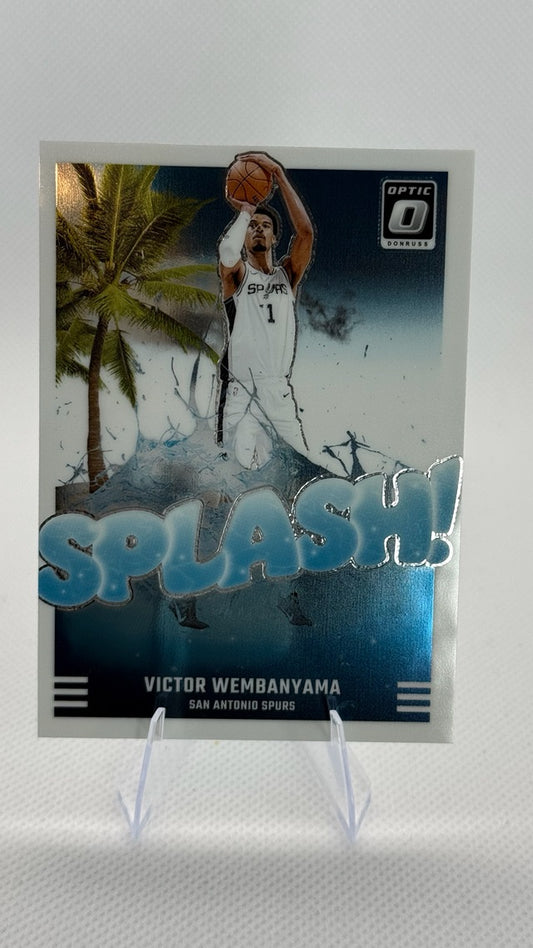 2024 Donruss Optic - Splash! | Victor Wembanyama
