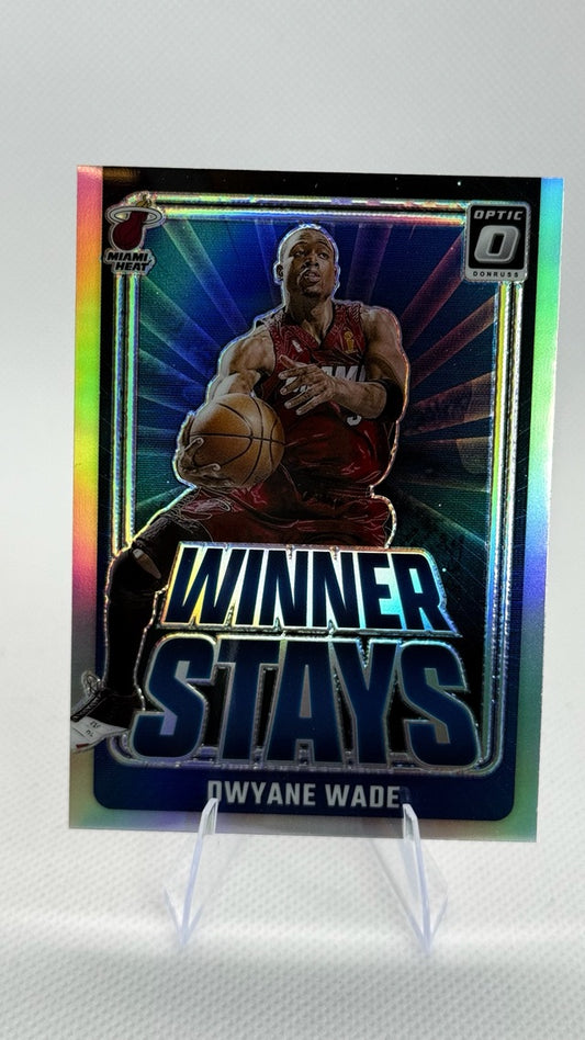 2024 Optic Donruss Optic - Winner Stays Holo | Dwyane Wade