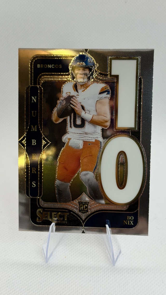 2024 Select Panini Select - Select Numbers | Bo Nix