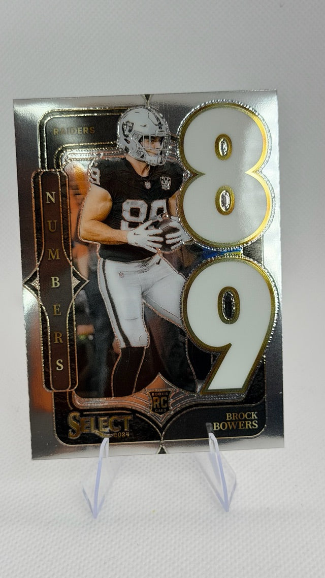 2024 Select Panini Select - Select Numbers | Brock Bowers