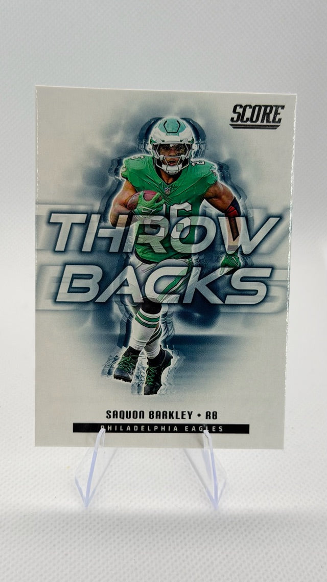 2025 Score Throwbacks | Saquon Barkley