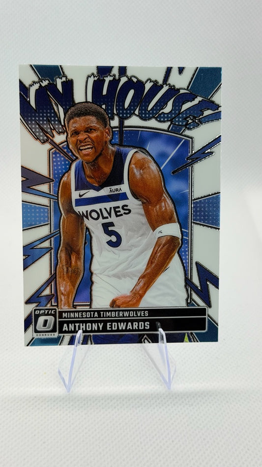 2024 Donruss Optic - My House | Anthony Edwards