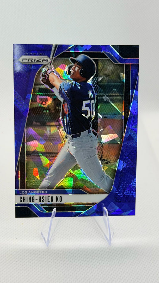 2025 Panini Prizm - Blue Ice Prizms | Ching-Hsien Ko