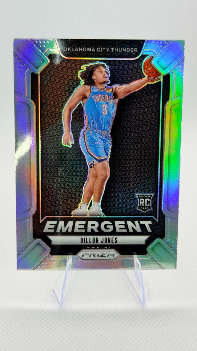 2024 Prizm Panini Prizm - Emergent Prizms Silver | Dillon Jones