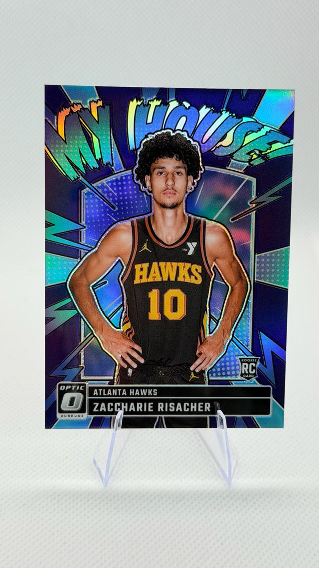 2024 Optic Donruss Optic - My House Purple | Zaccharie Risacher