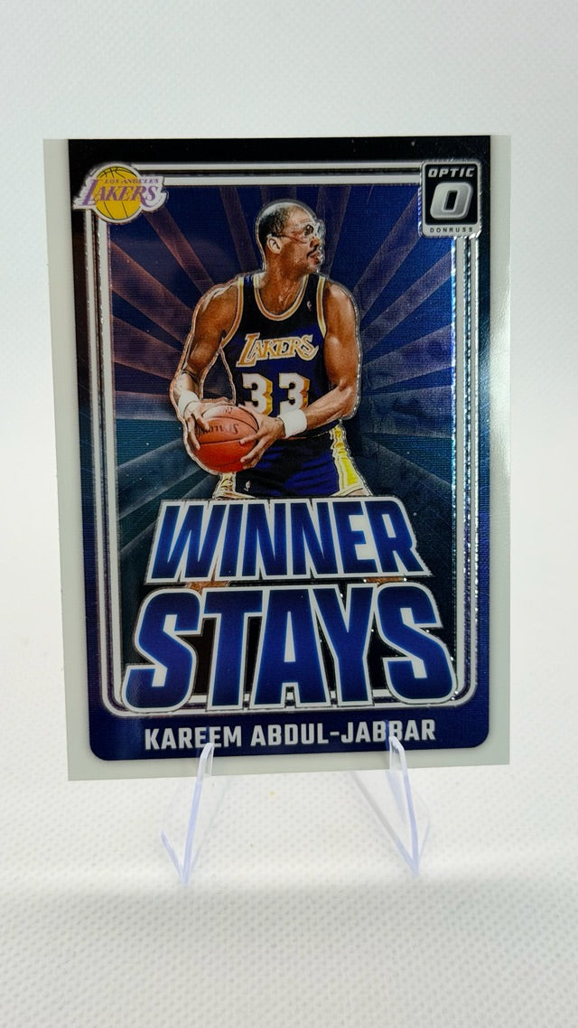 2024 Optic Donruss Optic - Winner Stays | Kareem Abdul-Jabbar