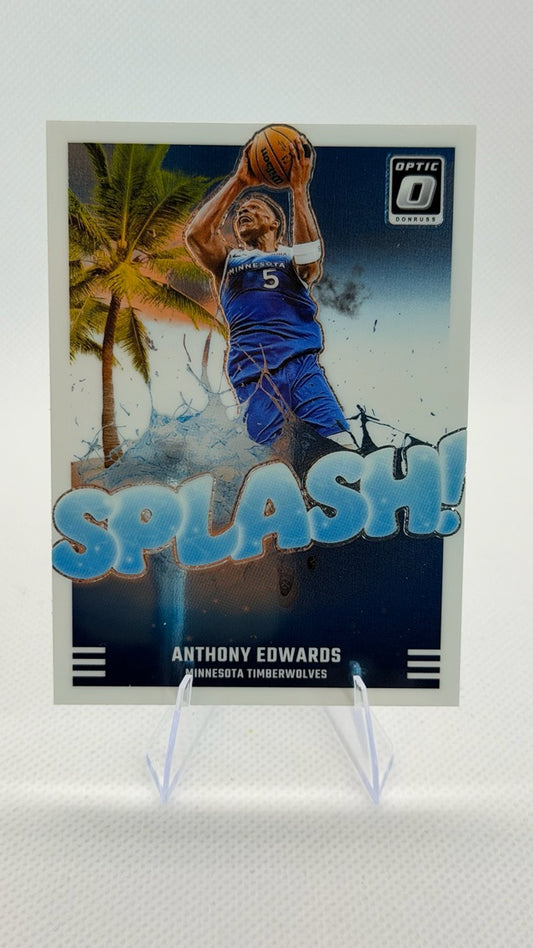 2024 Optic Donruss Optic - Splash! | Anthony Edwards