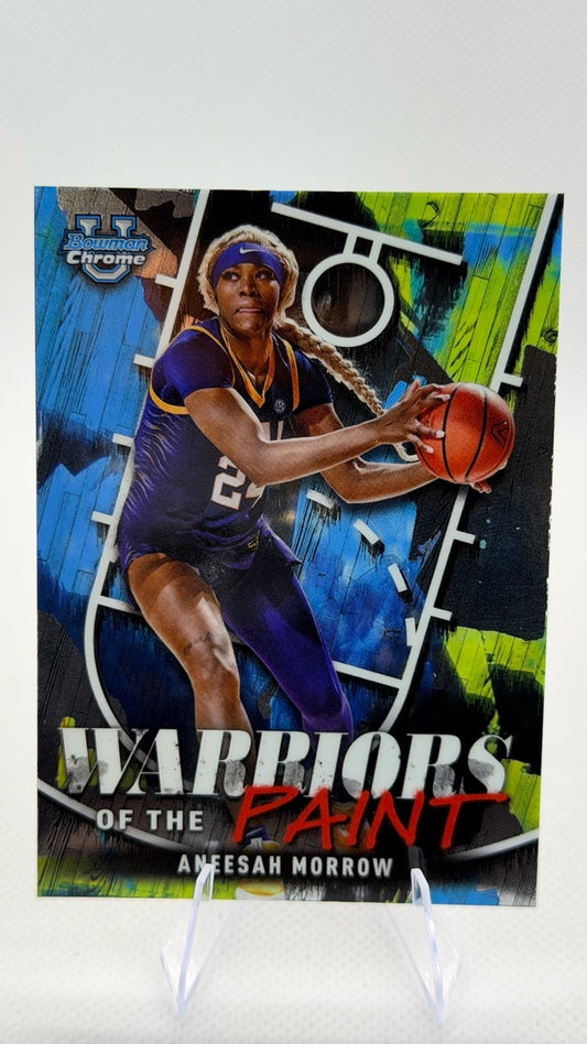 2024 Bowman University Chrome - Warriors in the Paint | Aneesah Morrow