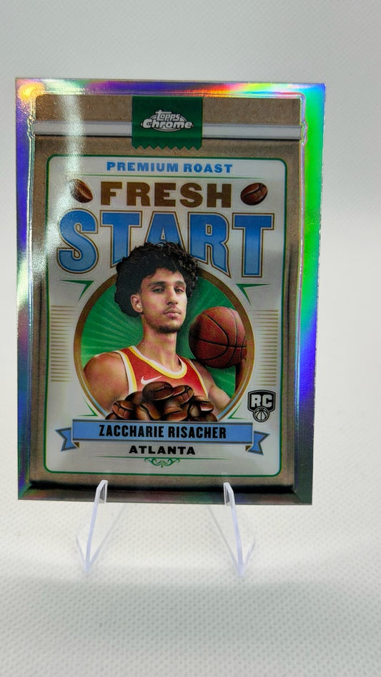 2024 Topps Chrome - Fresh Start Refractor | Zaccharie Risacher