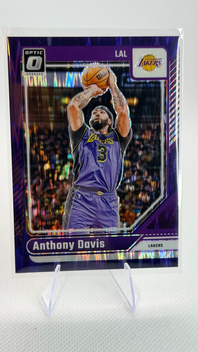 2024 Optic Donruss Optic - Purple Shock | Anthony Davis