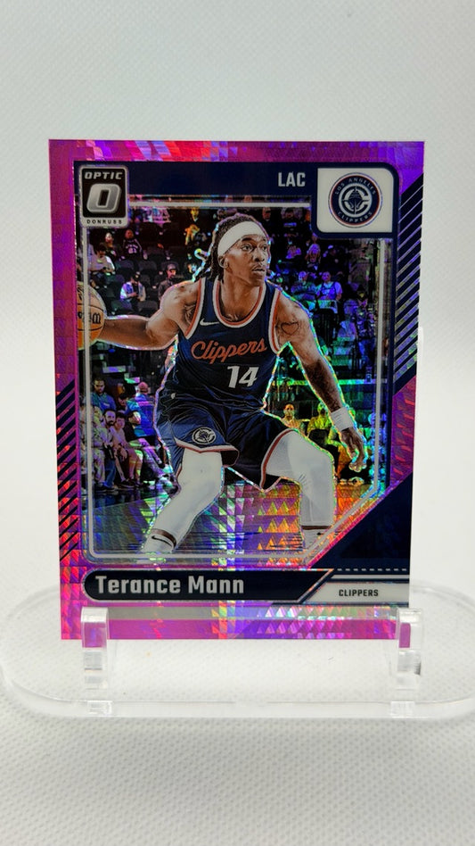2024 Optic Donruss Optic - Hyper Pink | Terance Mann