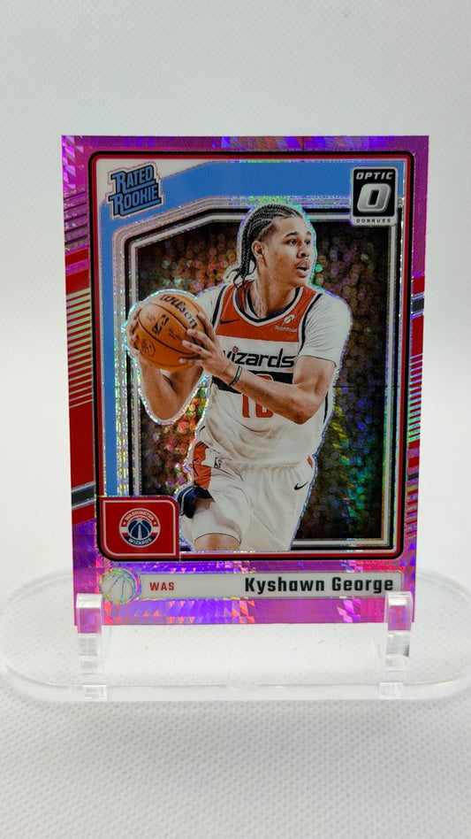 2024 Optic Donruss Optic - Hyper Pink | Kyshawn George