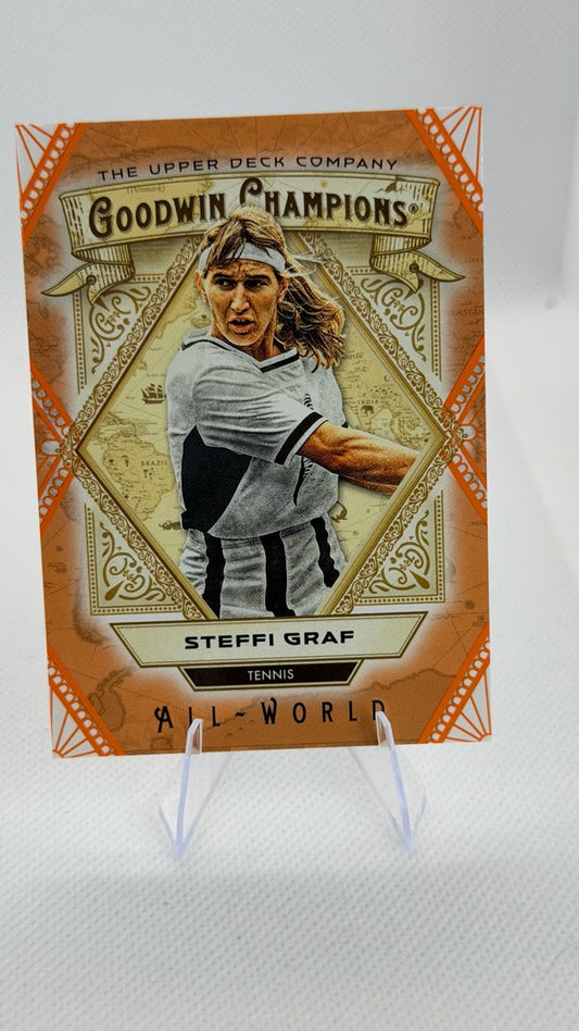 2025 Upper Deck Goodwin Champions - All-World Orange | Steffi Graf