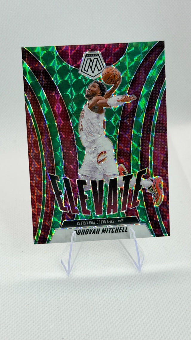 2024 Panini Mosaic - Elevate Mosaic Green | Donovan Mitchell
