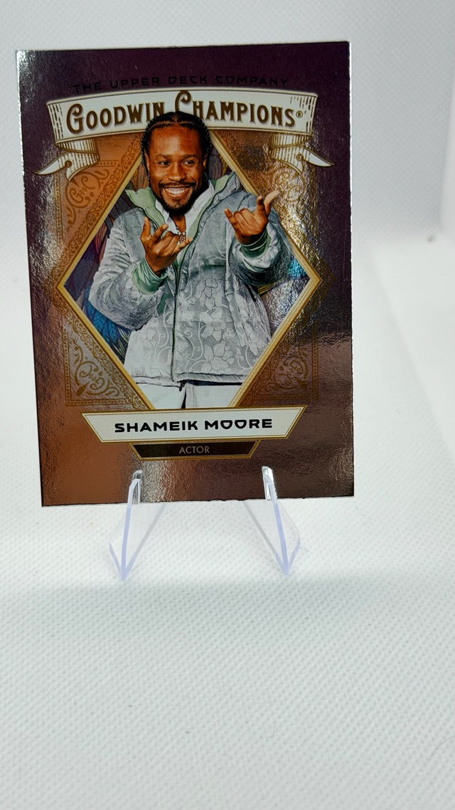 2025 Upper Deck Goodwin Champions - Silver Foil | Shameik Moore