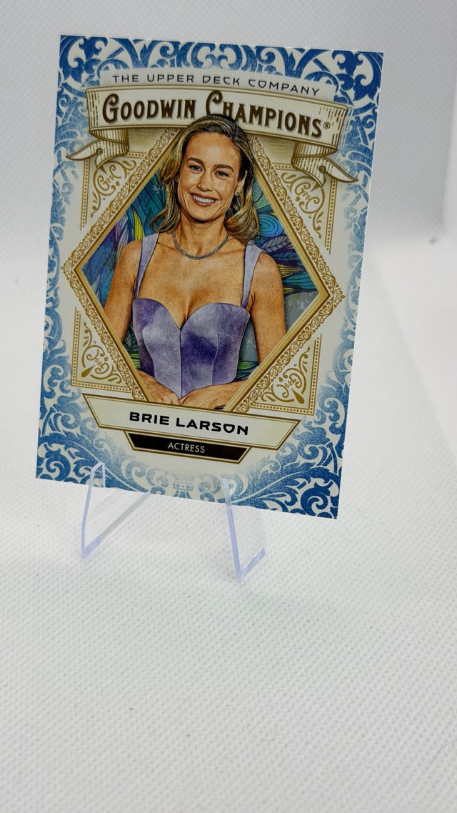 2025 Upper Deck Goodwin Champions - Turquoise | Brie Larson