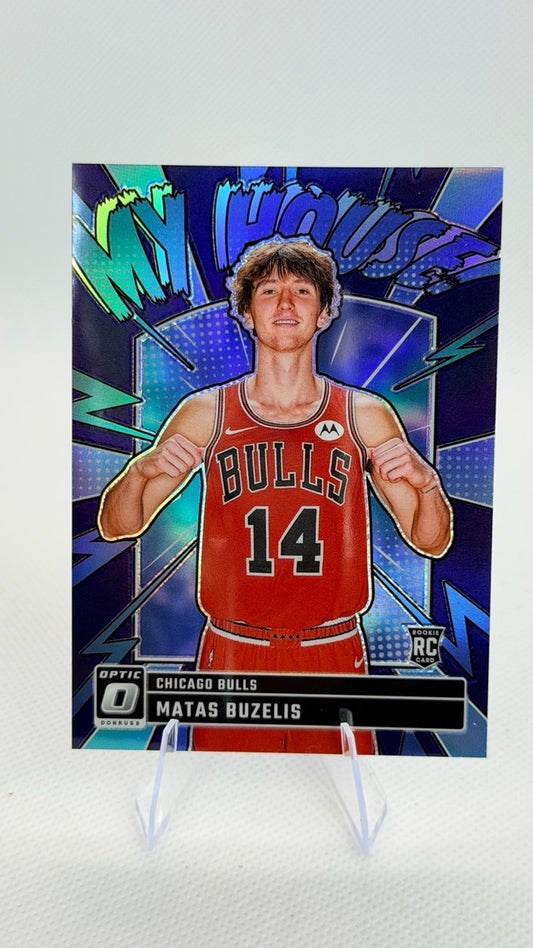 2024 Optic Donruss Optic - My House Purple | Matas Buzelis