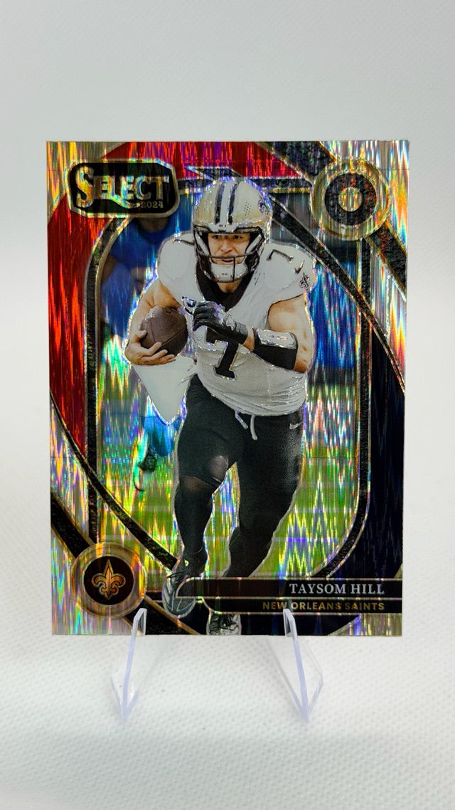 2024 Select Panini Select - Black & Red Prizm Shock | Taysom Hill
