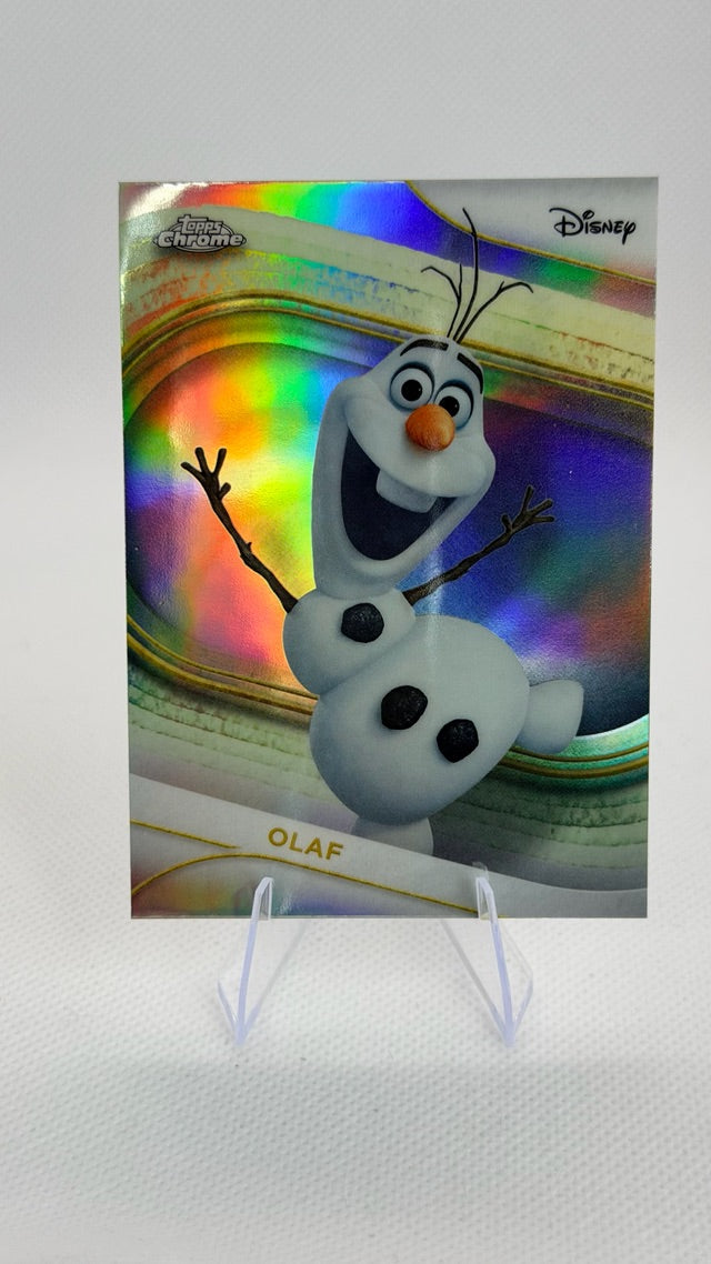 2025 Topps Chrome Disney - Refractor | Olaf