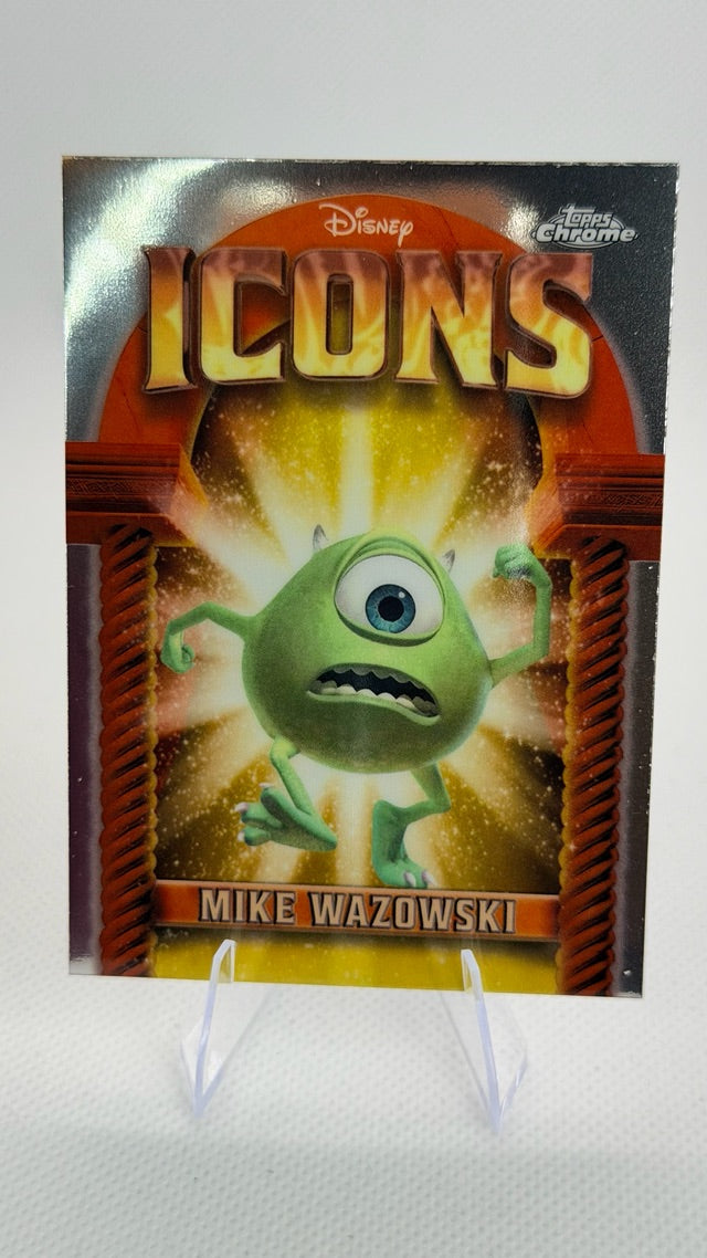 2025 Topps Chrome Disney - Disney Icons | Mike Wazowski