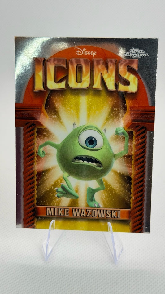 2025 Topps Chrome Disney - Disney Icons | Mike Wazowski