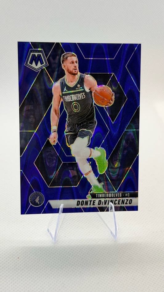 2024 Panini Mosaic - Blue Seismic Mosaic | Donte DiVincenzo