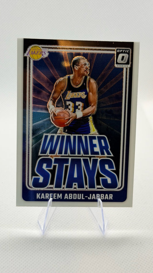 2024 Optic Donruss Optic - Winner Stays | Kareem Abdul-Jabbar