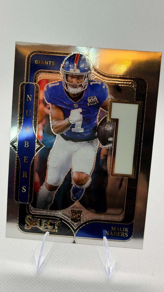 2024 Panini Select - Select Numbers | Malik Nabers