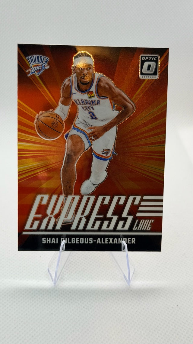 2024 Optic Donruss Optic - Express Lane | Shai Gilgeous-Alexander