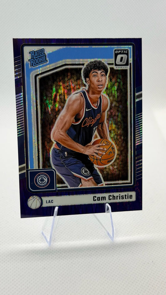 2024 Donruss Optic - Purple Shock | Cam Christie