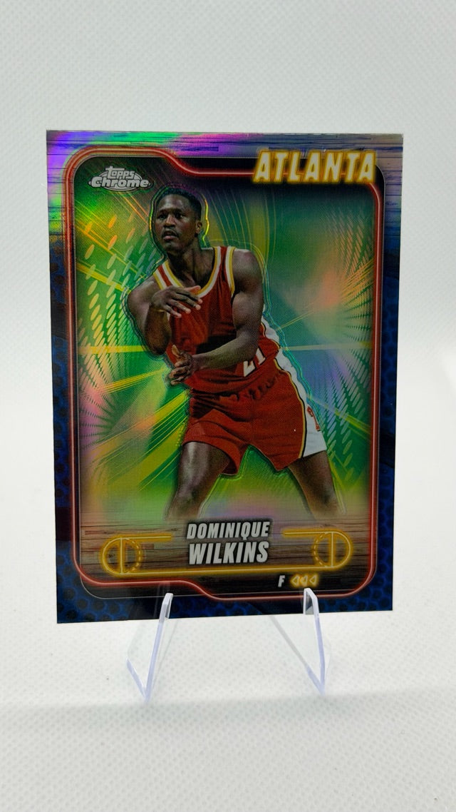 2024 Topps Chrome - Topps Green Refractor | Dominique Wilkins